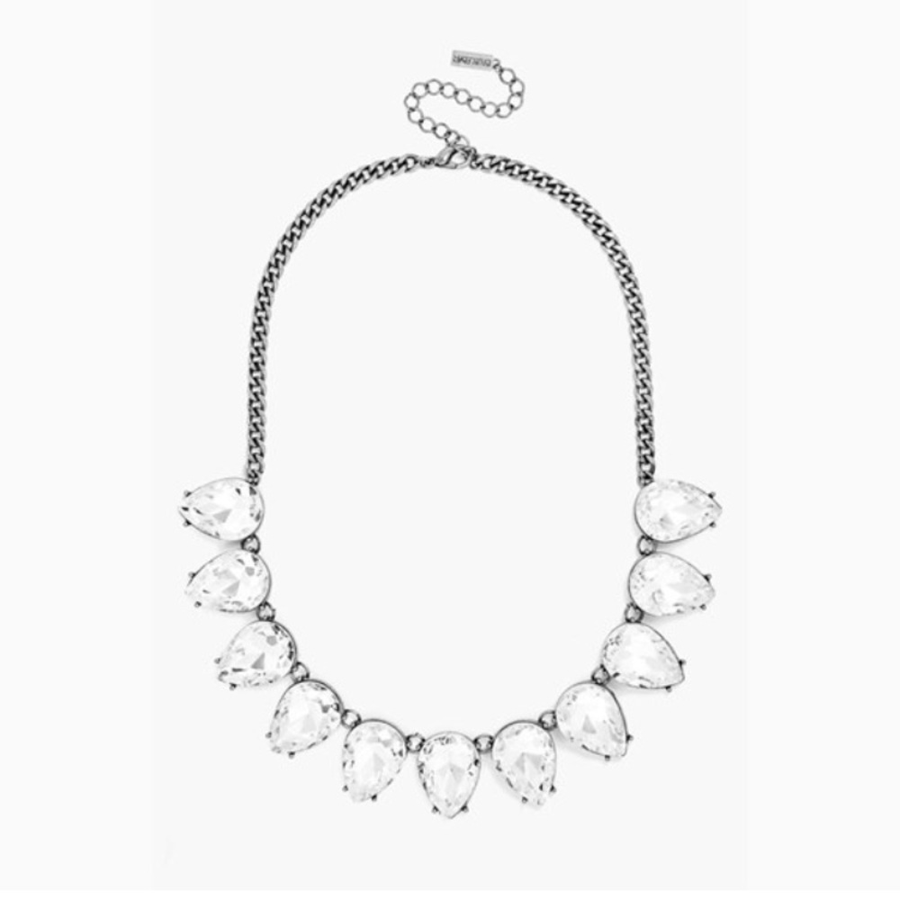 Bauble bar crystal collar necklace